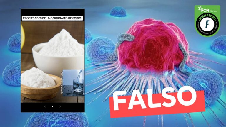Lee más sobre el artículo (Video) “El cáncer es un hongo y se mata con bicarbonato”: #Falso