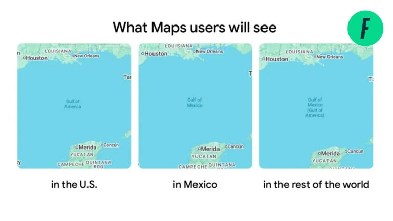 Lee más sobre el artículo Google Maps cambia el nombre del “Golfo de México” a “Golfo de América”