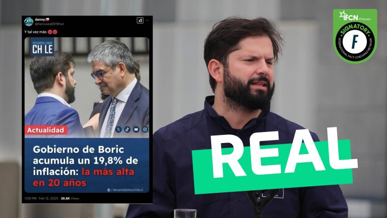 Lee más sobre el artículo “Gobierno de Boric acumula un 19,8% de inflación: la más alta en 20 años”: #Real