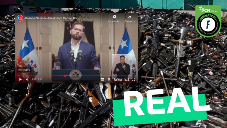 Lee más sobre el artículo “Hemos destruido más de 67 mil armas”: #Real