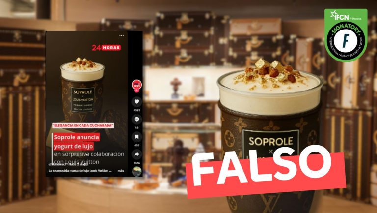 Lee más sobre el artículo (Imagen) “Soprole anuncia yoghurt de lujo en sorpresiva colaboración con Louis Vuitton”: #Falso