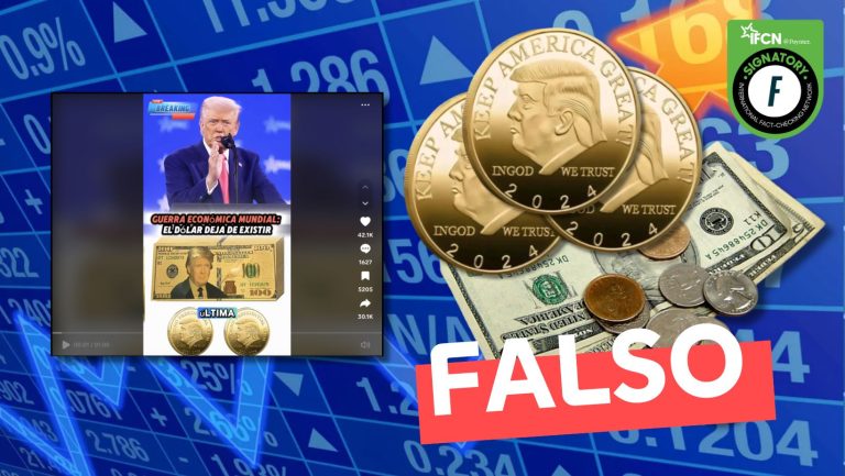 Lee más sobre el artículo “La Casa Blanca confirmó que el dólar dejará de ser la moneda oficial del país”: #Falso