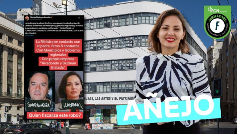 Lee más sobre el artículo “La ministra de Cultura firmó con su empresa Arredondo y Guzmán Limitada 8 contratos con municipios y gobiernos regionales; y al menos 4 convenios con municipios y el Senadis”: #Añejo