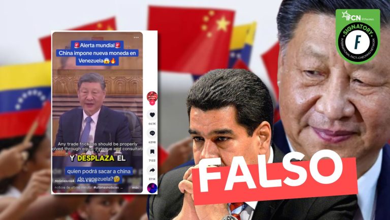 Lee más sobre el artículo “China impone una nueva moneda en Venezuela”: #Falso