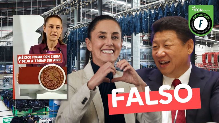 Lee más sobre el artículo “México firmó directamente con el gobierno chino una alianza para instalar operaciones completas de Shein y Temu en territorio mexicano”: #Falso