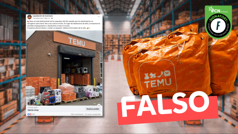 Lee más sobre el artículo (Imagen) Temu está rematando paquetes que no se recogieron el año pasado: #Falso