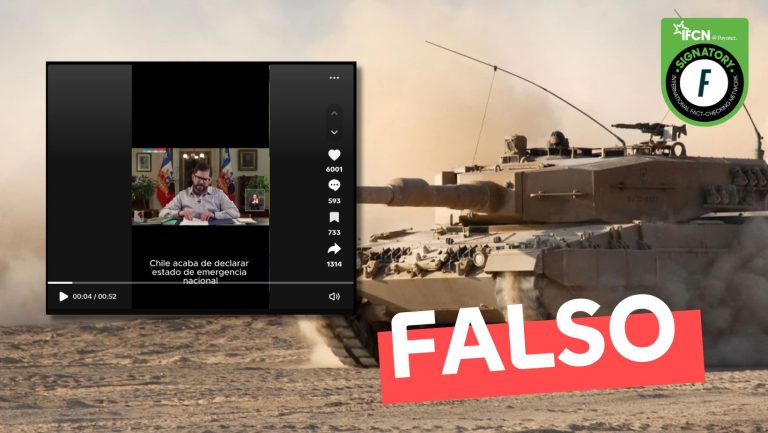 Lee más sobre el artículo (Video) “Chile en guerra con países vecinos”: #Falso