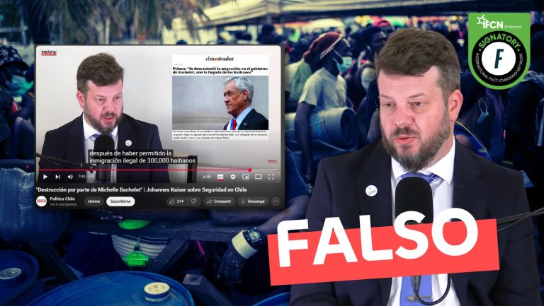 Lee más sobre el artículo Michelle Bachelet permitió la inmigración ilegal de 300 mil haitianos a Chile: #Falso