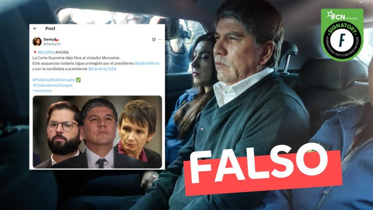 Lee más sobre el artículo “Manuel Monsalve quedó libre”: #Falso
