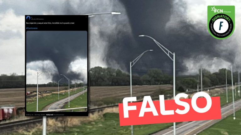 Lee más sobre el artículo (Imagen) Tornado de Puerto Varas: #Falso