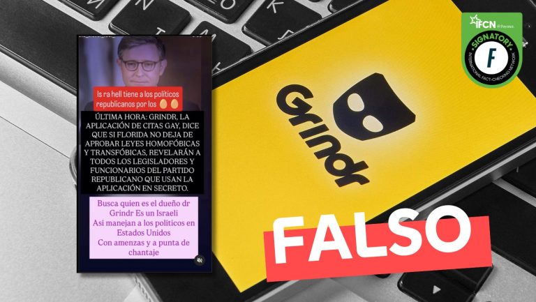 Lee más sobre el artículo “Grindr dice que si Florida no deja de aprobar leyes homofóbicas, revelarán a todos los legisladores del Partido Republicano que usan la app en secreto”: #Falso