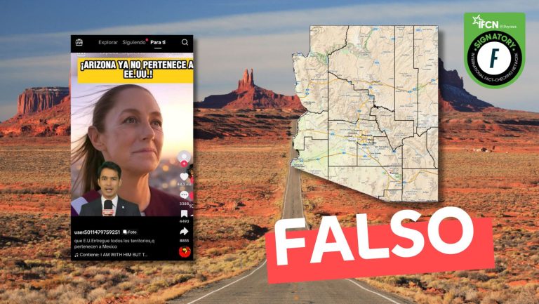 Lee más sobre el artículo “Arizona ya no pertenece a Estados Unidos”: #Falso