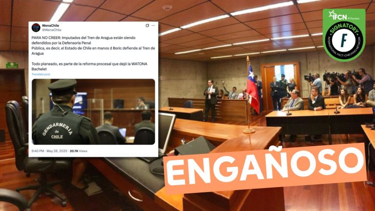 Lee más sobre el artículo Imputados del Tren de Aragua son defendidos por la Defensoría Penal Pública, es decir, por el Estado de Chile bajo el gobierno de Boric, como parte de la reforma procesal que dejó Michelle Bachelet: #Engañoso