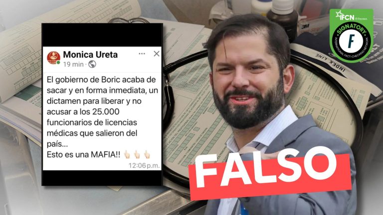 Lee más sobre el artículo “El gobierno de Boric acaba de sacar un dictamen para liberar y no acusar a los 25.000 funcionarios de licencias médicas que salieron del país”: #Falso