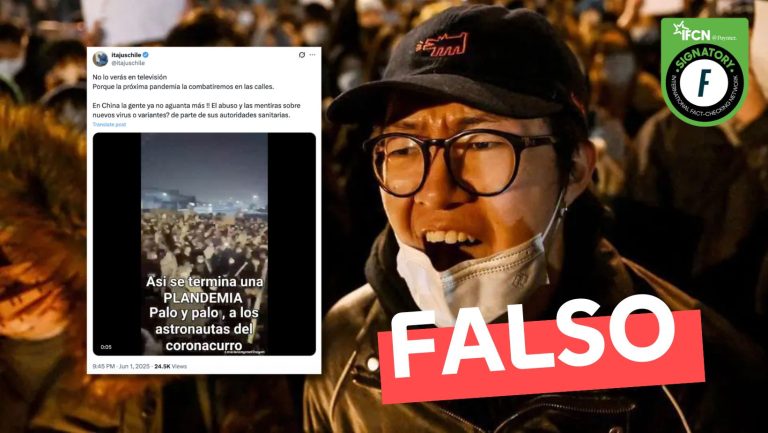 Lee más sobre el artículo (Video) “En China la gente ya no aguanta más el abuso y las mentiras sobre nuevos virus o variantes”: #Falso