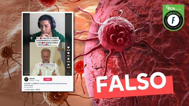 Lee más sobre el artículo “El cáncer se cura oxigenando el cuerpo con respiraciones profundas”: #Falso