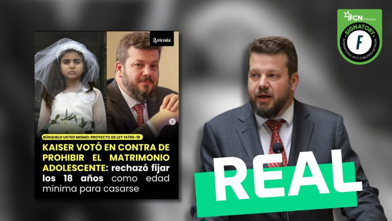 Lee más sobre el artículo “Kaiser votó en contra de prohibir el matrimonio adolescente”: #Real