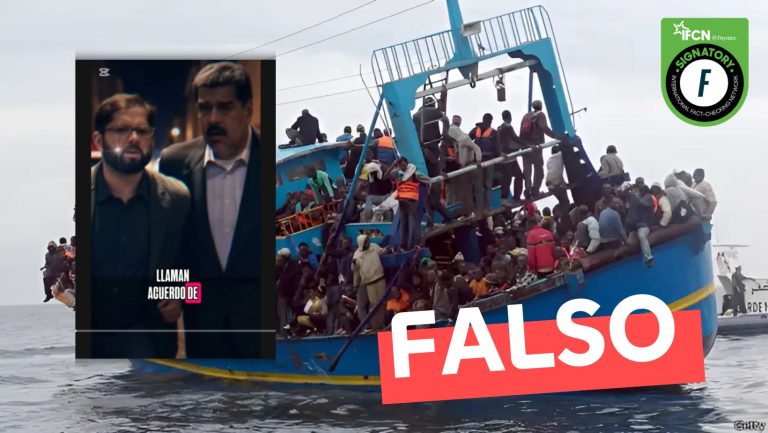 Lee más sobre el artículo Chile y la ONU firman un acuerdo para traer migrantes desde Guinea Ecuatorial: #Falso
