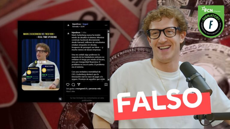 Lee más sobre el artículo (Video) Mark Zuckerberg promociona aplicación de criptomonedas: #Falso