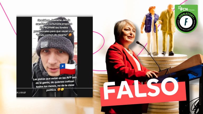 Lee más sobre el artículo (Video) “Jeannette Jara propone expropiar los fondos de pensiones”: #Falso