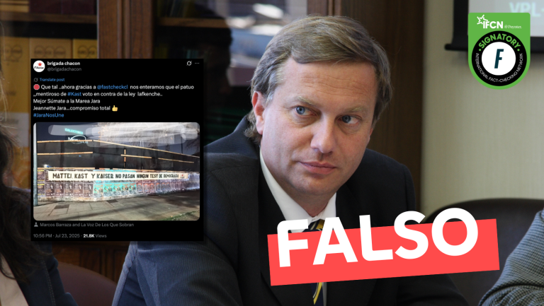 Lee más sobre el artículo “Kast votó en contra de la ley Lafkenche”: #Falso