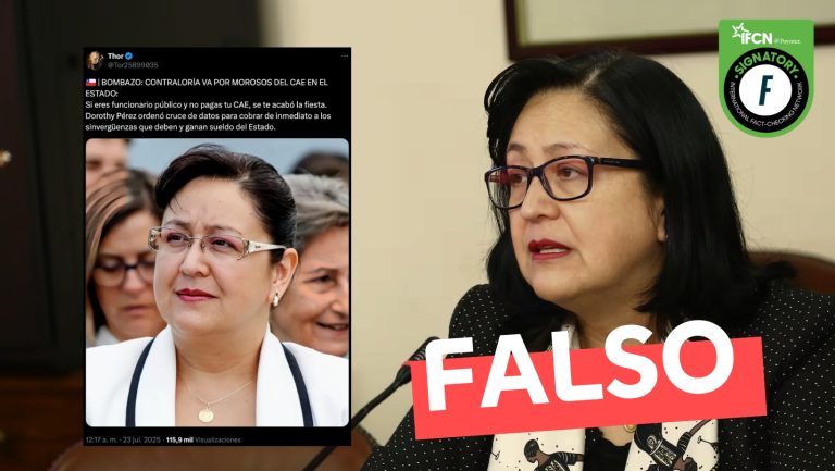 Lee más sobre el artículo “Contraloría ordena cobro directo del CAE a funcionarios públicos morosos”: #Falso