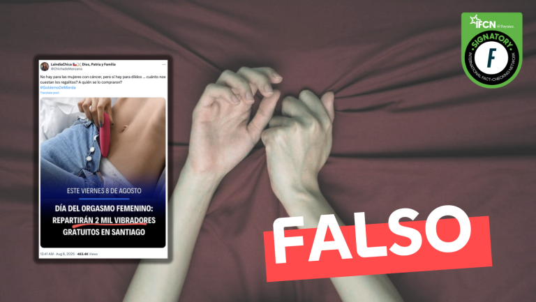 Lee más sobre el artículo Gobierno repartió 2 mil vibradores por el Día del Orgasmo Femenino: #Falso