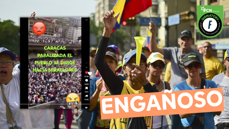 Lee más sobre el artículo (Video) “Caracas paralizada, el pueblo se dirige hacia Miraflores”: #Engañoso