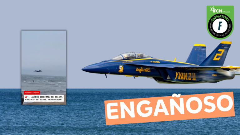 Lee más sobre el artículo (Video) “Avión militar de EE.UU. captado en playa venezolana”: #Engañoso