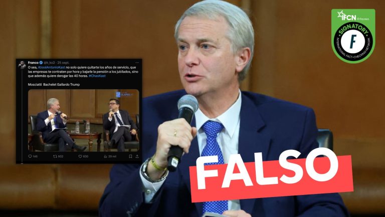Lee más sobre el artículo “Kast dijo que derogaría la ley de las 40 horas”: #Falso