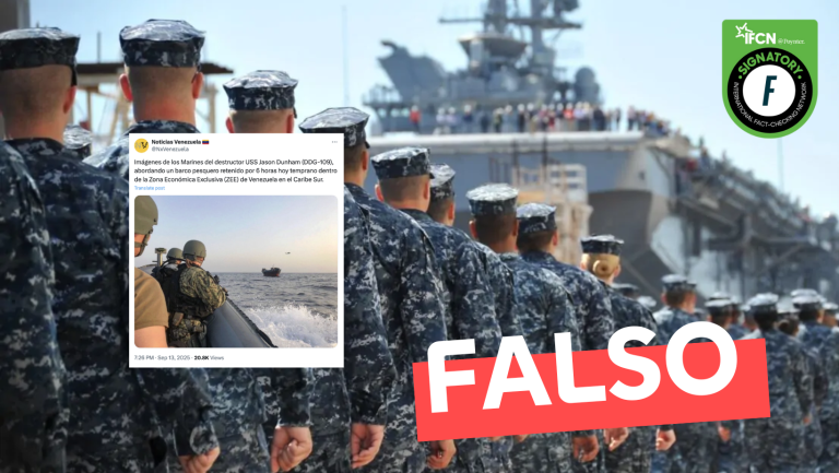 Lee más sobre el artículo (Imagen) Marines estadounidenses abordan un barco pesquero de Venezuela: #Falso