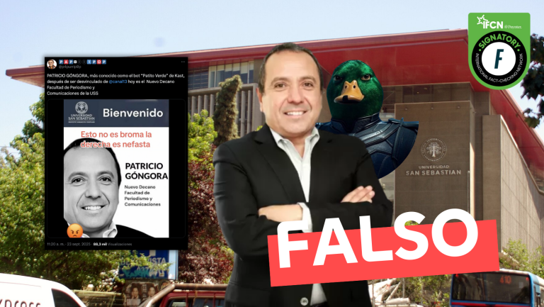 Lee más sobre el artículo “Patricio Góngora es el nuevo decano de la Facultad de Periodismo y Comunicaciones de la Universidad San Sebastián”: #Falso