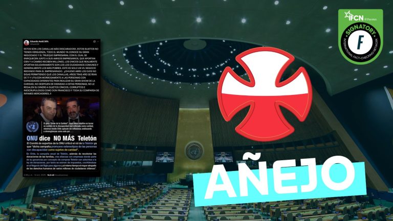 Lee más sobre el artículo “ONU critica a la Teletón por promover ‘estereotipos de las personas con discapacidad como sujetos de caridad'”: #Añejo
