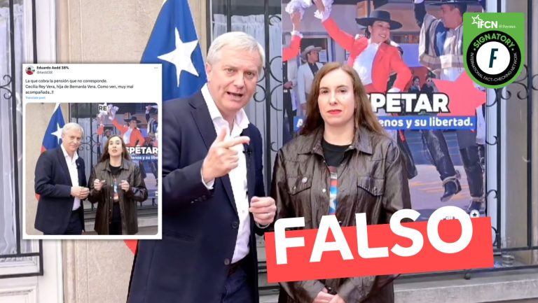 Lee más sobre el artículo (Imagen) Hija de Bernarda Vera junto a José Antonio Kast: #Falso