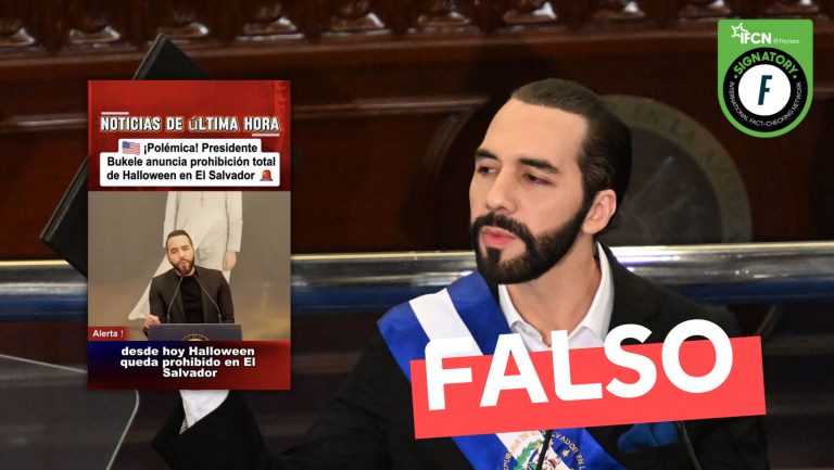 Lee más sobre el artículo Nayib Bukele prohíbe Halloween en El Salvador: #Falso