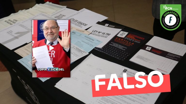 Lee más sobre el artículo “El Servel jamás ha entregado un copia física del acta de escrutinio al presidente de mesa de votación ni a nadie”: #Falso