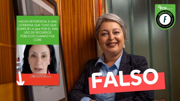 Lee más sobre el artículo “Hacen referencia a una condena que tuvo que cumplir Jara por el mal uso de recursos públicos cuando fue Core”: #Falso