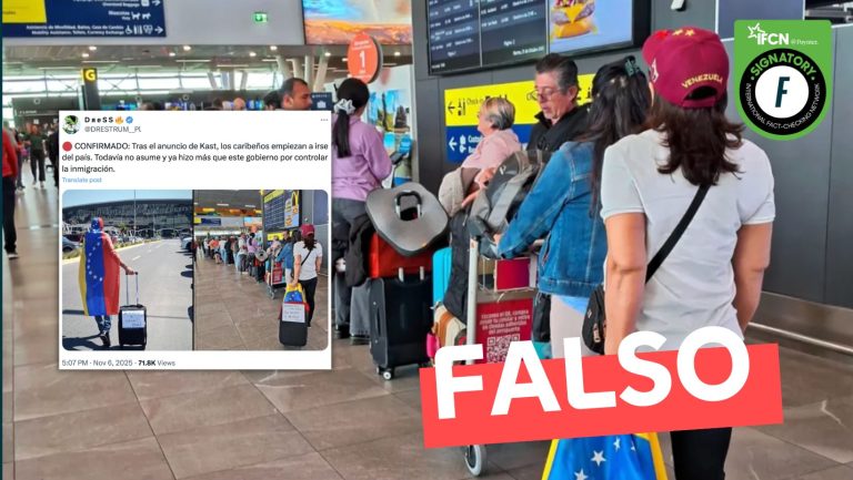 Lee más sobre el artículo (Imagen) “Tras el anuncio de Kast, los caribeños empiezan a irse del país. Todavía no asume y ya hizo más que este gobierno por controlar la inmigración”: #Falso