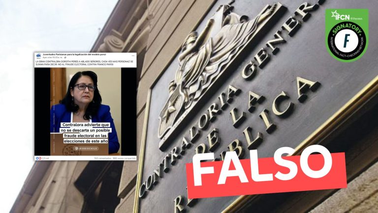 Lee más sobre el artículo “Contralora advierte que no se descarta un posible fraude electoral en las elecciones de este año”: #Falso