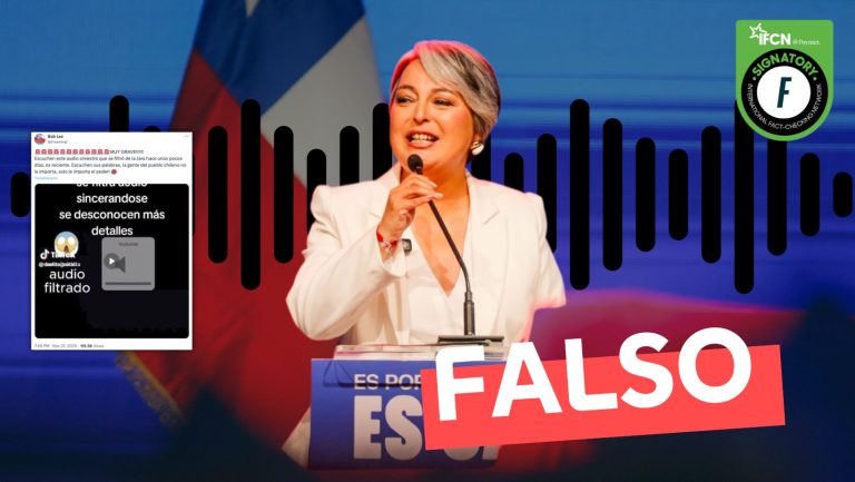 Lee más sobre el artículo Audio de Jeannette Jara diciendo: “A mí no me importa la gente, yo seré siempre fiel al partido (…) tenemos que lograr derrotar al neoliberalismo”: #Falso
