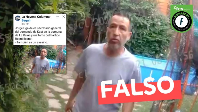 Lee más sobre el artículo (Imagen) “Jorge Ugalde es secretario general del comando de Kast en la comuna de La Reina y militante del Partido Republicano”: #Falso
