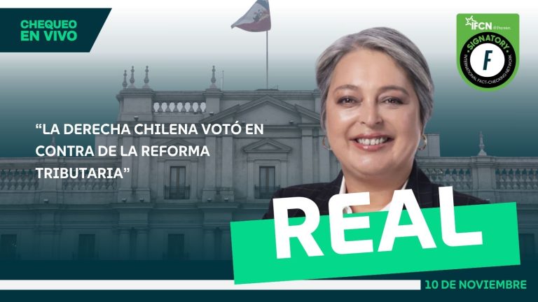 Lee más sobre el artículo “La derecha chilena votó en contra de la reforma tributaria”: #Real