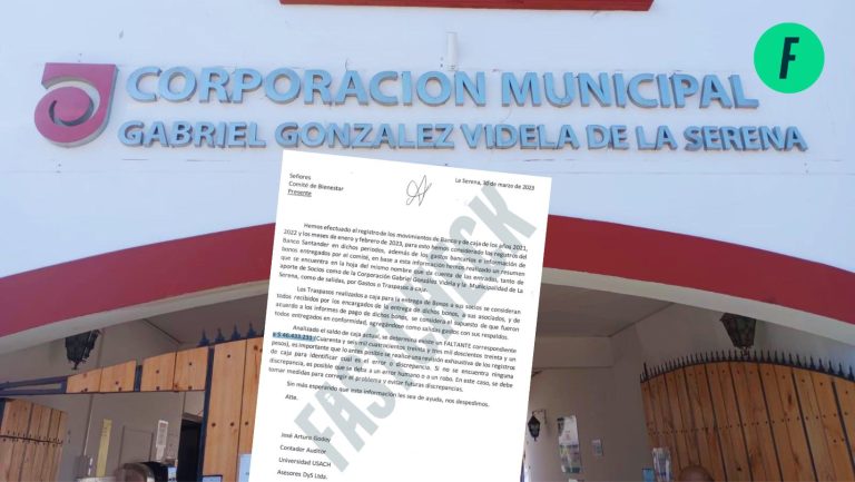 Lee más sobre el artículo Pagos duplicados y giros sin respaldo: $46 millones “desaparecieron” de la corporación municipal de La Serena entre 2021 y 2023