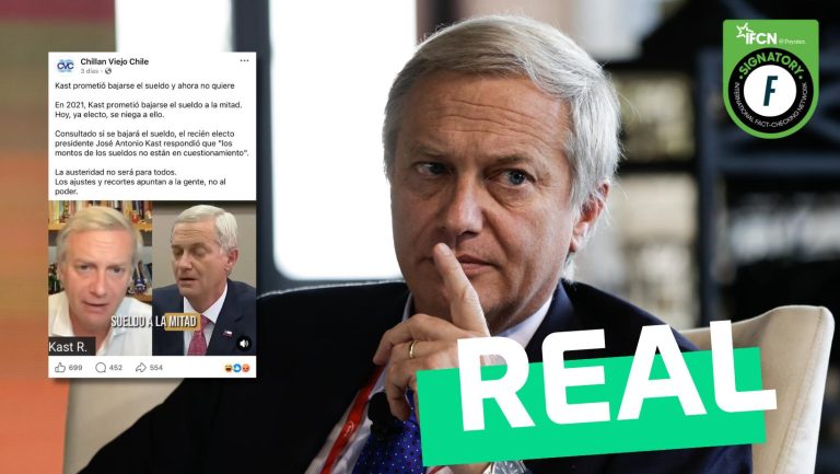 Lee más sobre el artículo (Video) “En 2021, Kast prometió bajarse el sueldo a la mitad” en caso de resultar electo: #Real