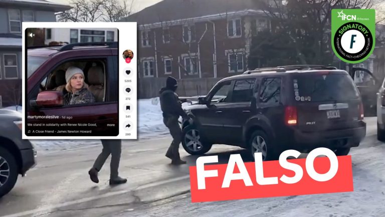 Lee más sobre el artículo Foto de Renee Nicole Good, mujer asesinada por agentes del ICE en Estados Unidos: #Falso