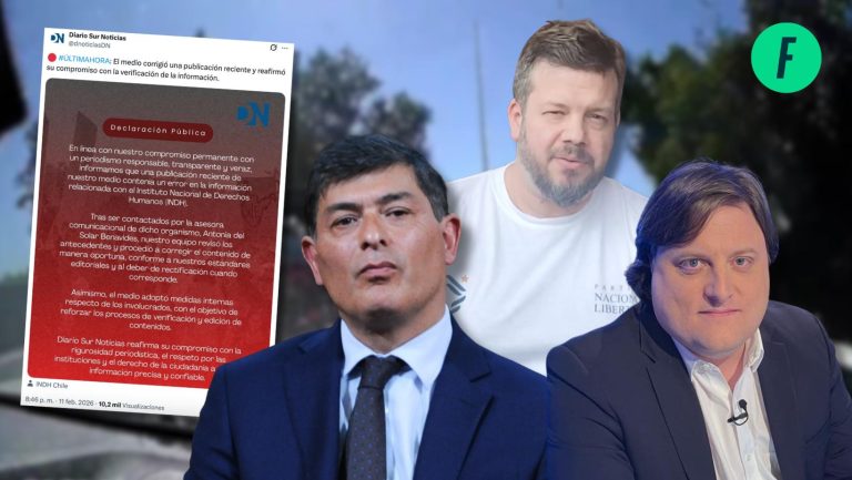 Lee más sobre el artículo Luego de que Fast Check lo desmintiera: medio que emitió “fake news” sobre el INDH tuvo que rectificar la información