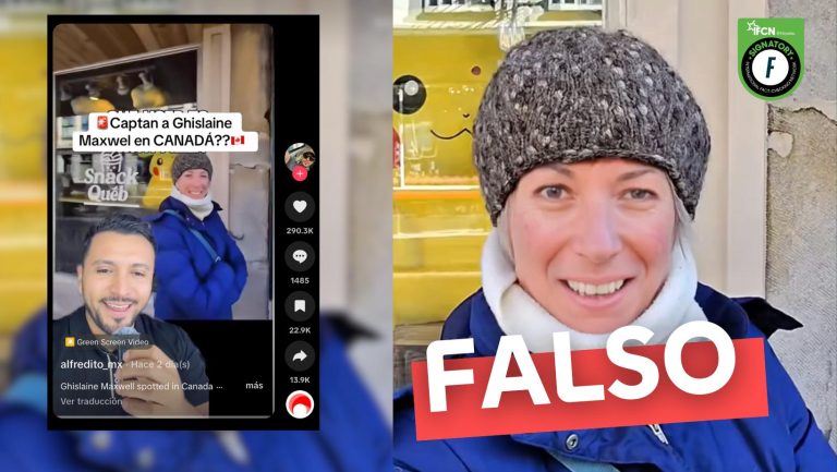 Lee más sobre el artículo (Video) “Captan a Ghislaine Maxwell en Canadá”: #Falso