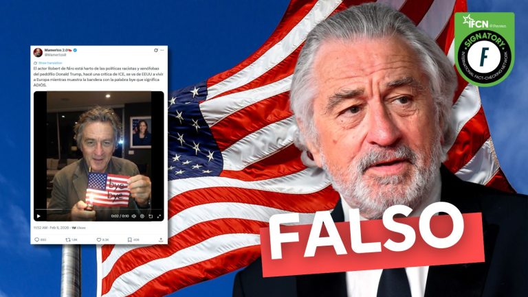 Lee más sobre el artículo (Video) Robert de Niro quema bandera de Estados Unidos: #Falso