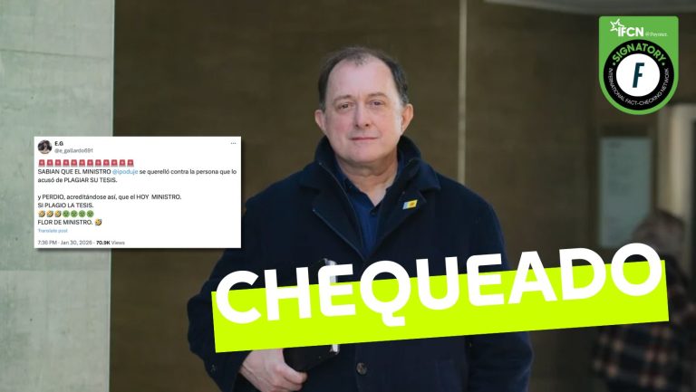 Lee más sobre el artículo Iván Poduje denunció a una persona por acusarlo de plagiar su tesis, perdió el juicio y se acreditó que sí la plagió: #Chequeado