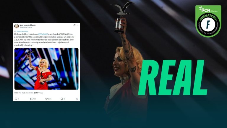 Lee más sobre el artículo Show de Mon Laferte en Viña se convierte en el evento más visto en TV desde la nueva medición de rating: #Real